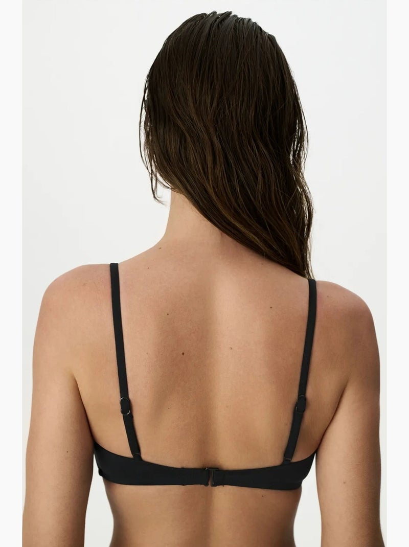 Haut de bikini frontal femme penti Noir - Kiabi