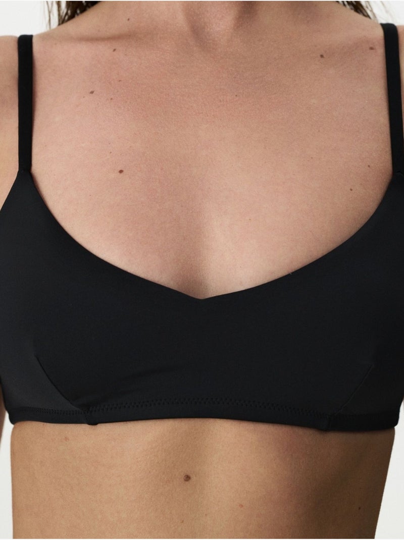 Haut de bikini frontal femme penti Noir - Kiabi