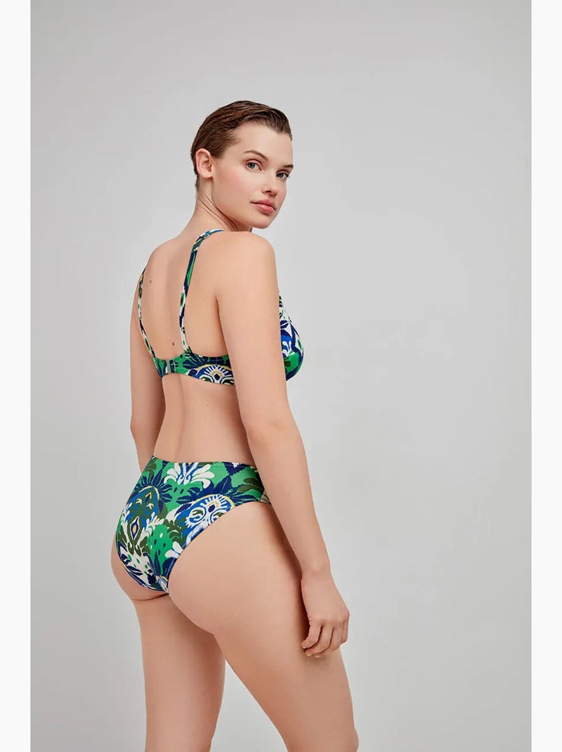 Haut de bikini grande taille avec mousse amovible Multicolore - Kiabi
