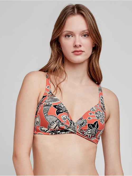 Haut de bikini grande taille en bonnets c et d - Kiabi