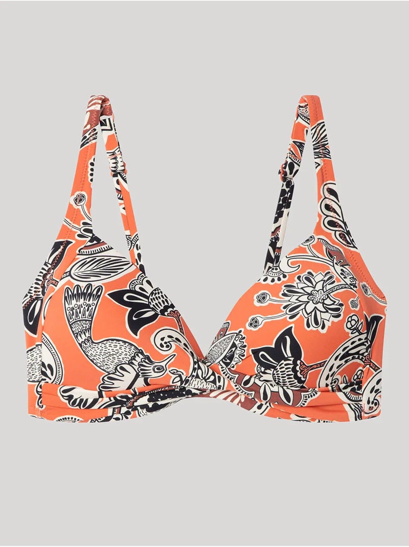 Haut de bikini grande taille en bonnets c et d Multicolore - Kiabi