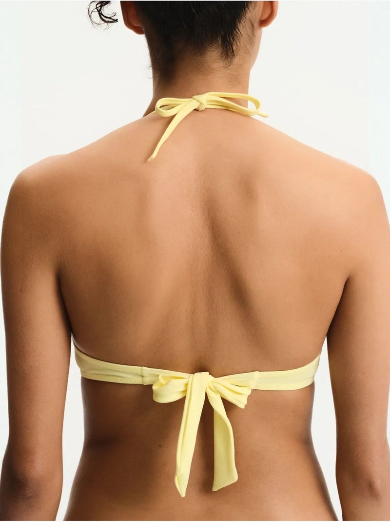 Haut de bikini push femme penti Jaune citron - Kiabi
