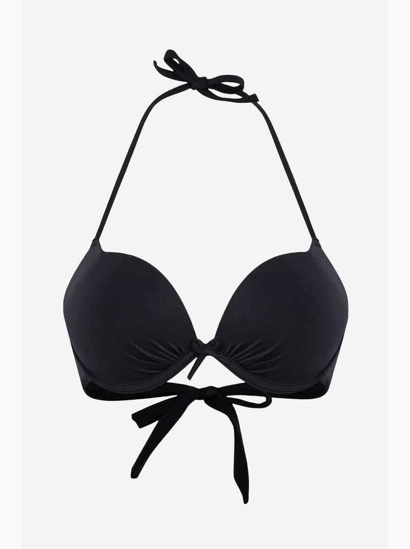 Haut de bikini push up penti Noir - Kiabi