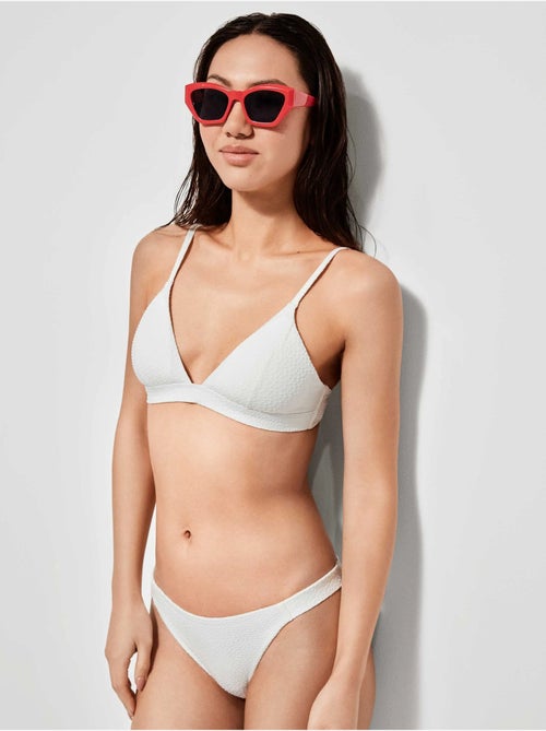 Haut de bikini sans armature et mousse amovible - Kiabi