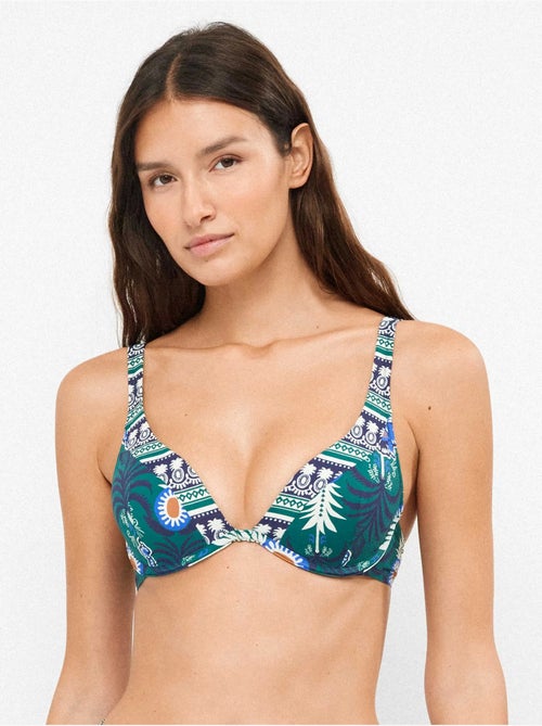 Haut de bikini taille bonnets b et c - Kiabi