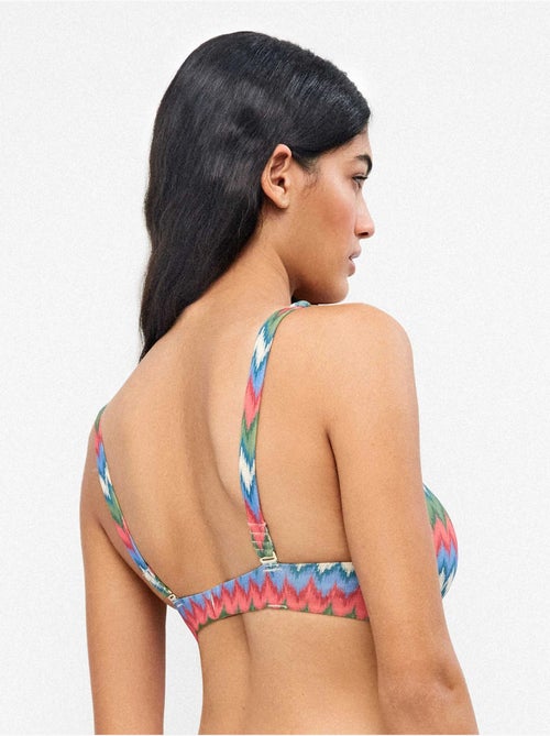 Haut de bikini triangulaire sans armature - Kiabi