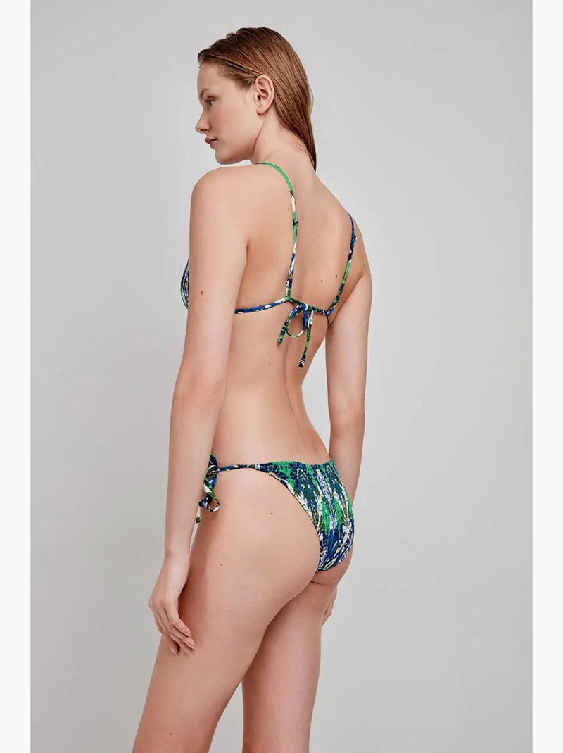 Haut de bikini triangulaire sans armature Multicolore - Kiabi