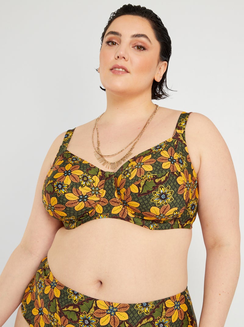 Haut de maillot de bain VERT - Kiabi