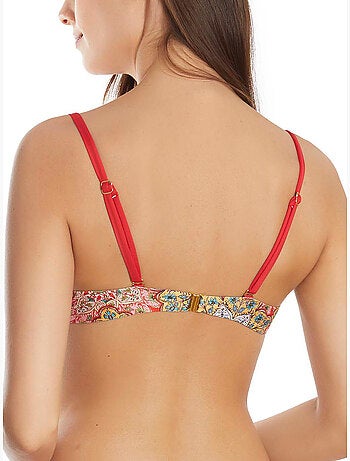 Haut maillot de bain balconnet multipositions mandala