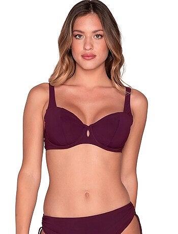 Haut maillot de bain balconnet non préformé blue sense