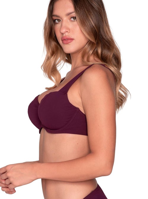 Haut maillot de bain balconnet non préformé blue sense - Kiabi Haut maillot de bain balconnet non préformé blue sense - Kiabi