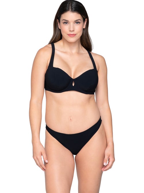 Haut maillot de bain balconnet non préformé blue sense - Kiabi