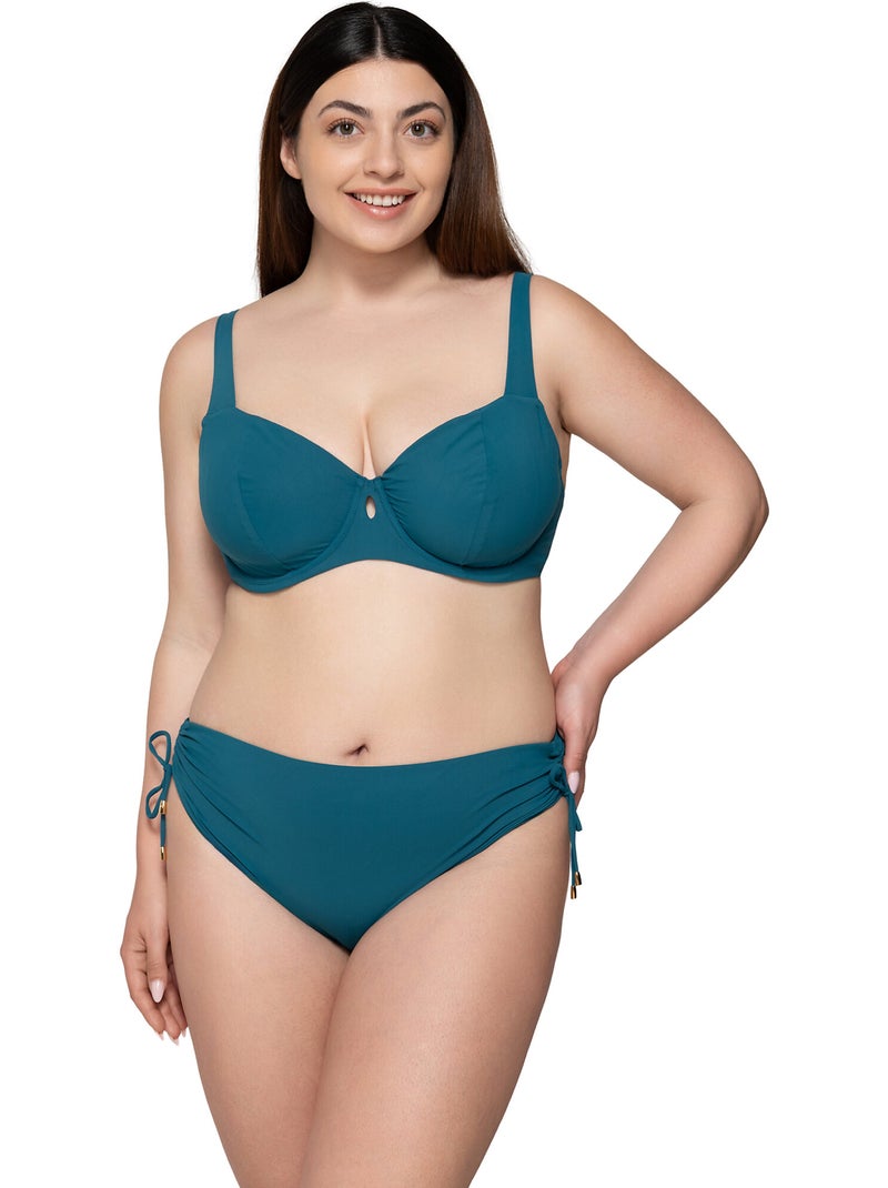 Haut maillot de bain balconnet non préformé blue sense Vert - Kiabi