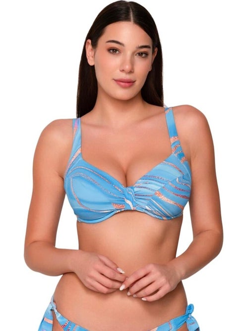 Haut maillot de bain balconnet non préformé lana - Kiabi Haut maillot de bain balconnet non préformé lana - Kiabi