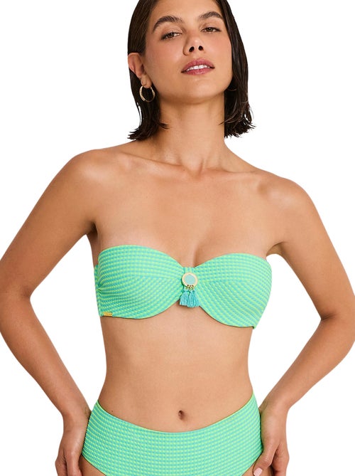 Haut maillot de bain bandeau bikini bay - Kiabi