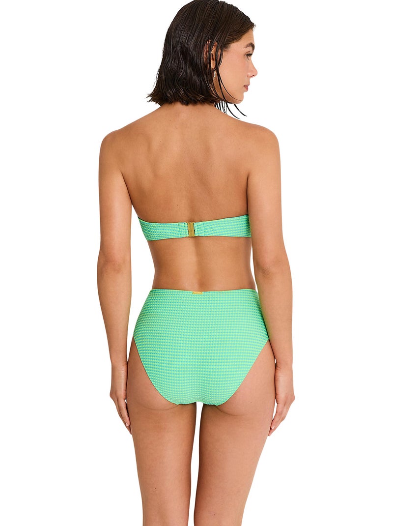 Haut maillot de bain bandeau bikini bay Vert - Kiabi