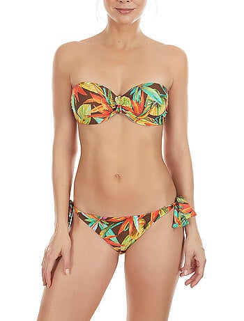 Haut maillot de bain bandeau bird of paradise