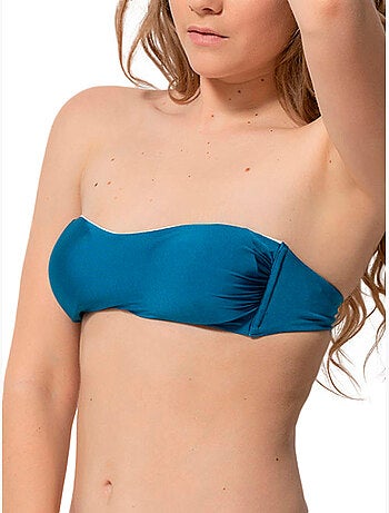Haut maillot de bain bandeau coques amovibles homonoia