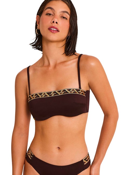 Haut maillot de bain bandeau duna - Kiabi Haut maillot de bain bandeau duna - Kiabi