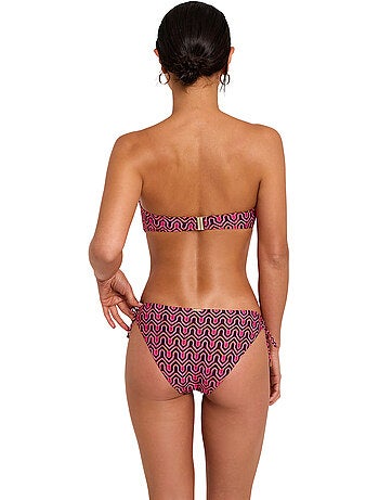 Haut maillot de bain bandeau kaleido
