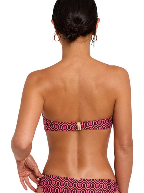 Haut maillot de bain bandeau kaleido - Kiabi Haut maillot de bain bandeau kaleido - Kiabi