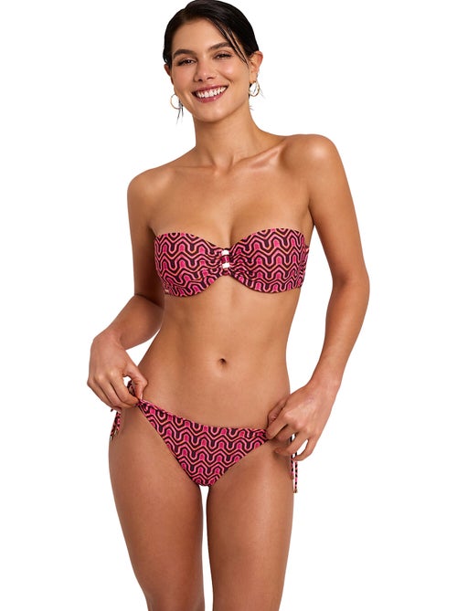 Haut maillot de bain bandeau kaleido - Kiabi Haut maillot de bain bandeau kaleido - Kiabi
