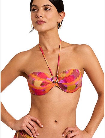 Haut maillot de bain bandeau magma