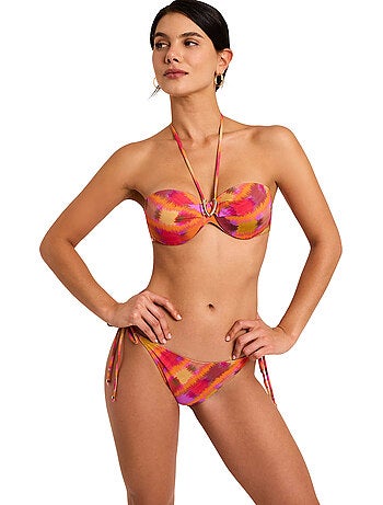 Haut maillot de bain bandeau magma