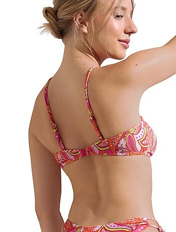 Haut maillot de bain bandeau multipositions sans armatures kavala
