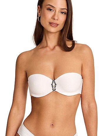 Haut maillot de bain bandeau nautilus