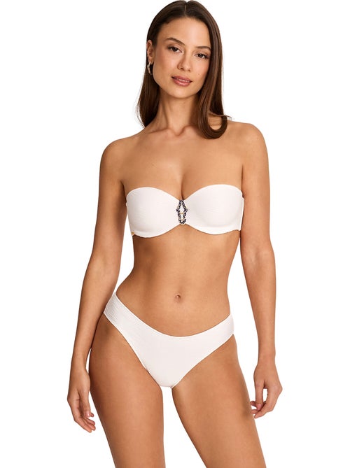 Haut maillot de bain bandeau nautilus - Kiabi