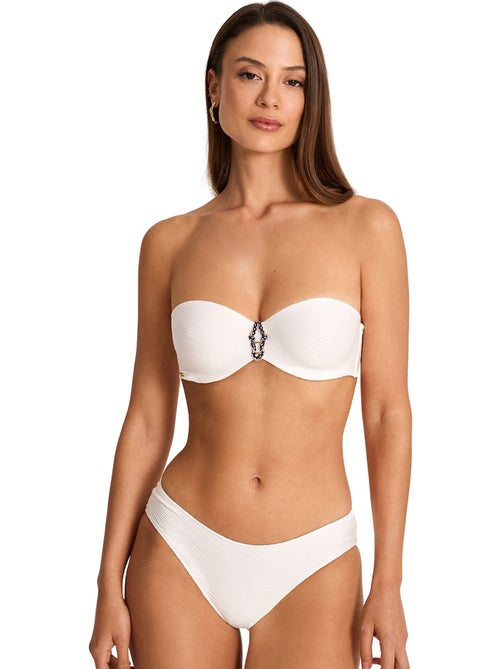Haut maillot de bain bandeau nautilus - Kiabi