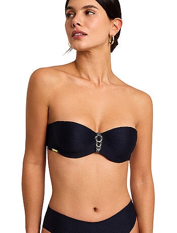 Haut maillot de bain bandeau nautilus