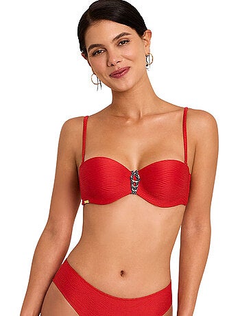 Haut maillot de bain bandeau nautilus