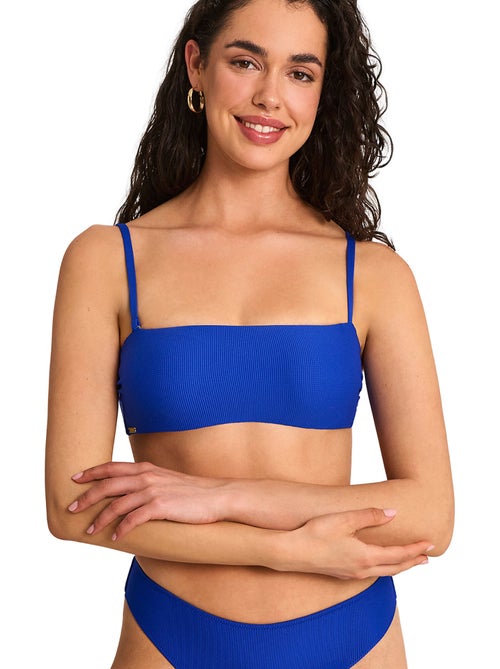 Haut maillot de bain bandeau non préformé solstice - Kiabi