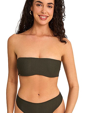 Haut maillot de bain bandeau non préformé solstice