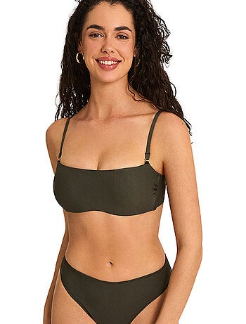 Haut maillot de bain bandeau non préformé solstice