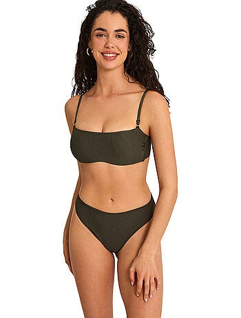 Haut maillot de bain bandeau non préformé solstice