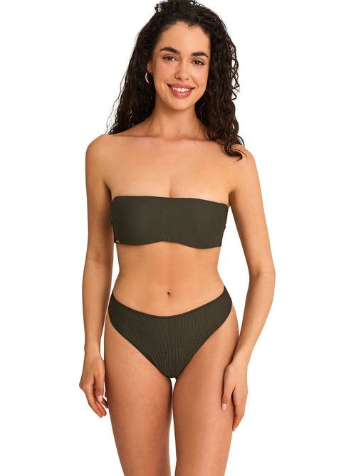 Haut maillot de bain bandeau non préformé solstice - Kiabi