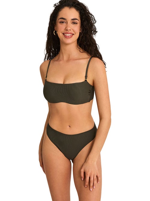 Haut maillot de bain bandeau non préformé solstice - Kiabi