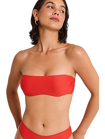 Haut maillot de bain bandeau non préformé solstice