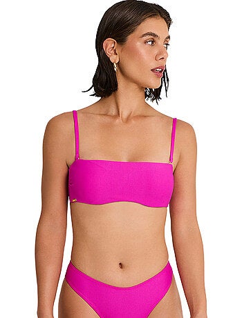 Haut maillot de bain bandeau non préformé solstice
