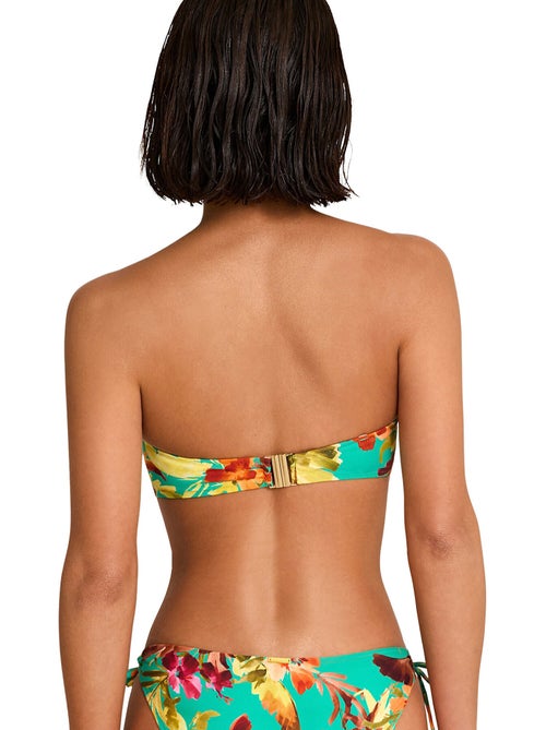 Haut maillot de bain bandeau non préformé tropico - Kiabi Haut maillot de bain bandeau non préformé tropico - Kiabi