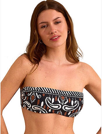 Haut maillot de bain bandeau non préformé venecia