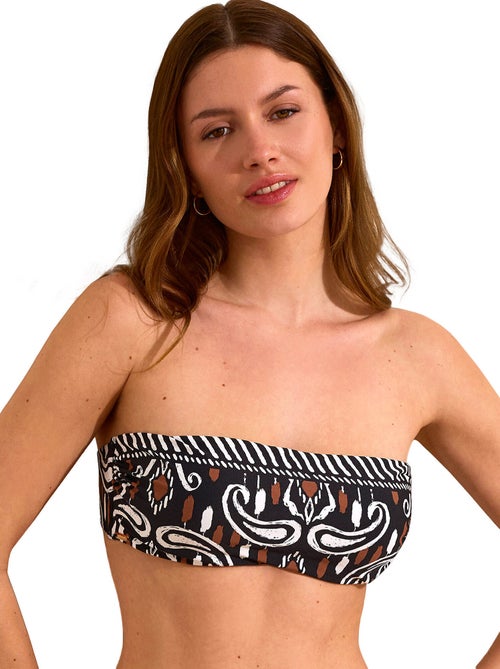 Haut maillot de bain bandeau non préformé venecia - Kiabi Haut maillot de bain bandeau non préformé venecia - Kiabi