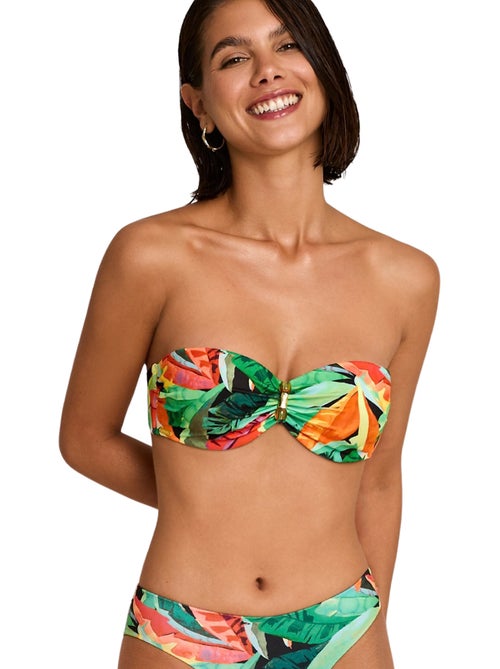 Haut maillot de bain bandeau oasis - Kiabi Haut maillot de bain bandeau oasis - Kiabi
