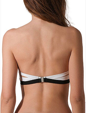Haut maillot de bain bandeau préformé elixir