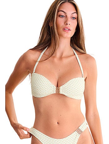 Haut maillot de bain bandeau préformé sans armatures egypt