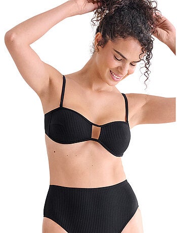 Haut maillot de bain bandeau préformé sans armatures florida
