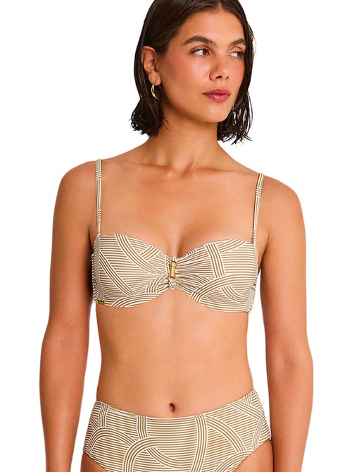Haut maillot de bain bandeau reverie - Kiabi Haut maillot de bain bandeau reverie - Kiabi